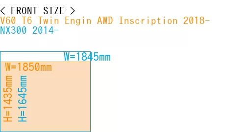 #V60 T6 Twin Engin AWD Inscription 2018- + NX300 2014-